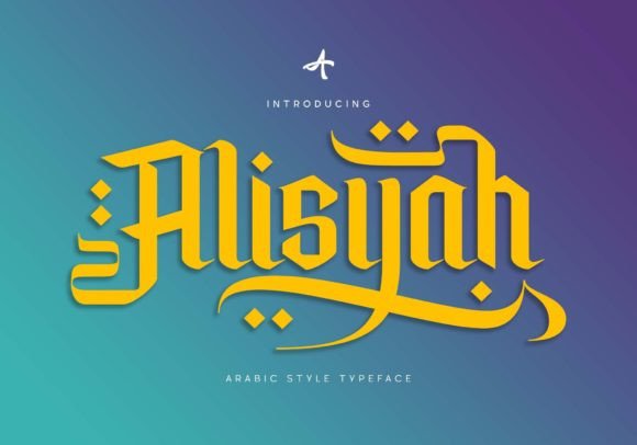 Alisyah: A Display Font for Elegant Branding