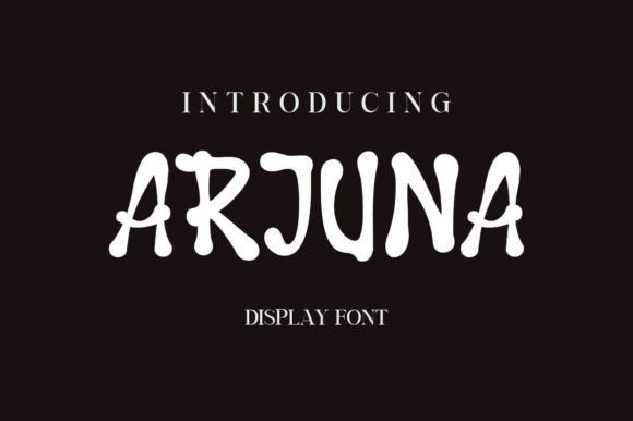 Arjuna: A Premium Display Font