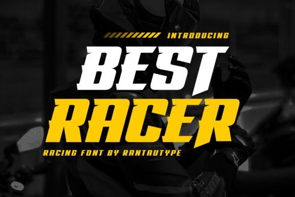 Best Racer Font for Creative Makers