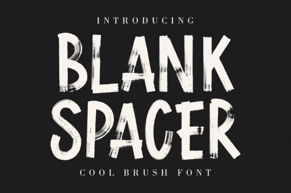 Blank Spacer Font Review
