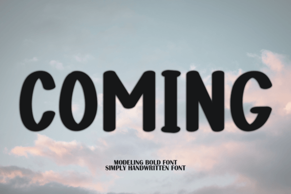 Coming: A Festive Font for Creative Makers