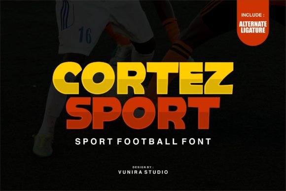 Cortez Sport Font Review
