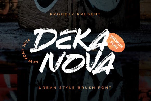 Dekanova: A Stylish Display Font