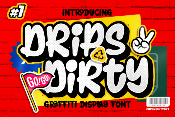 Drips Dirty Font for Bold Campaigns