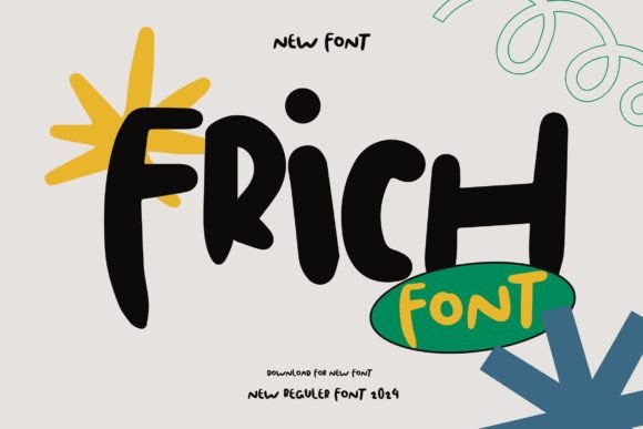 Frich Font for Business Branding
