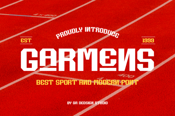 Garmens Font: Bold & Eye-Catching