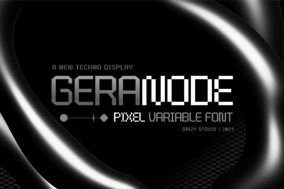 Geranode Font for Bold Web Design