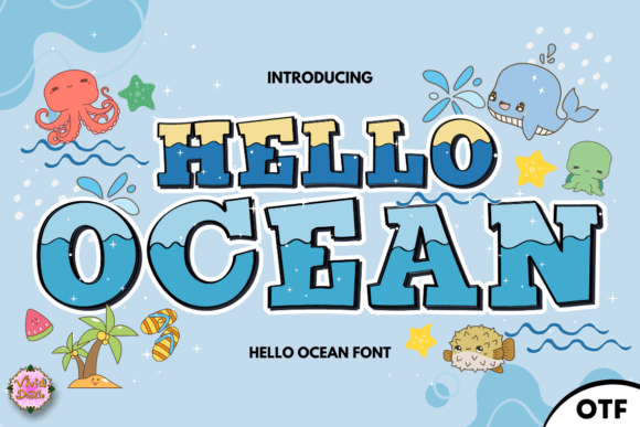 Hello Ocean Font