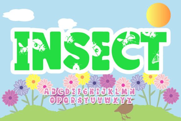 Insect: A Cute Font for Business Branding