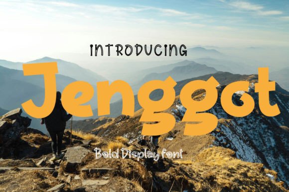 Jenggot Font: A Bold Handwritten Display