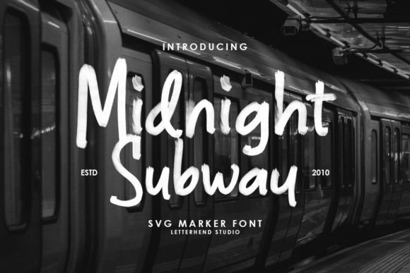 Midnight Subway Font Review