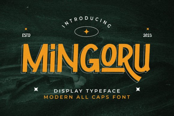 Mingoru Font for Creative Design
