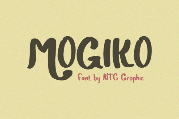 Mogiko: Playful Display Font
