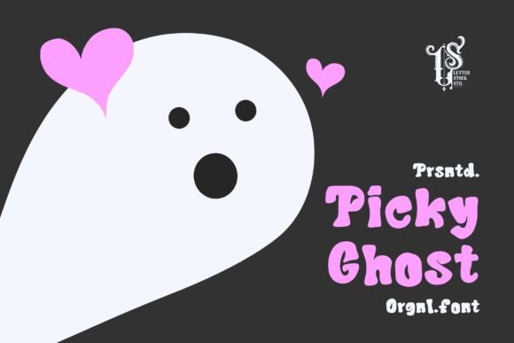Picky Ghost Font: Whimsical Design for Creative Projects
