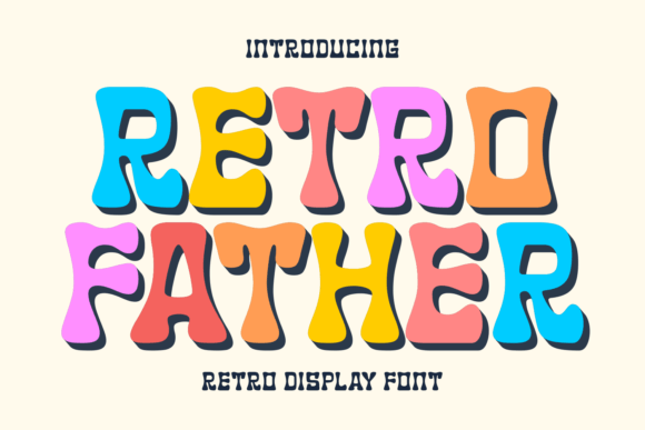 Retro Father Font for Bold Branding