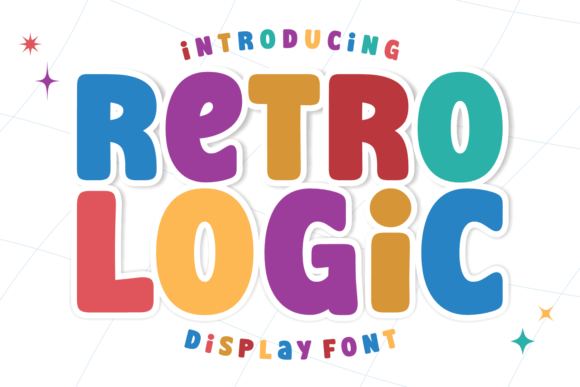 Retro Logic Font for Creative Projects