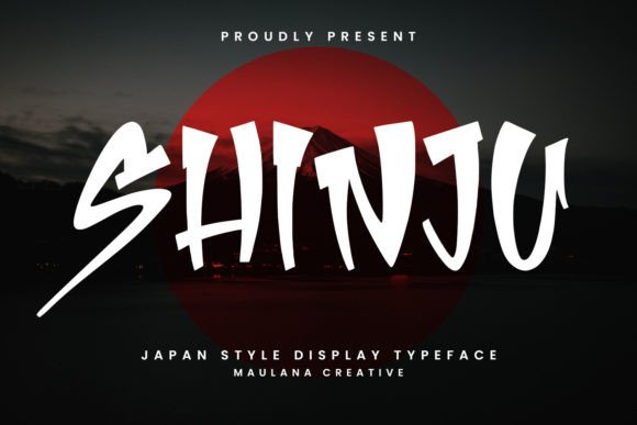 Shinju: A Japanese-Style Display Font