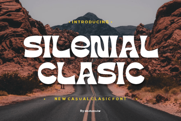 Silenial Clasic Font for Creative Makers