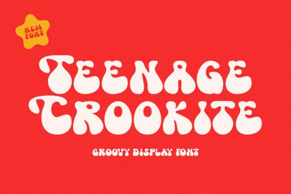 Teenage Crookite Font Review