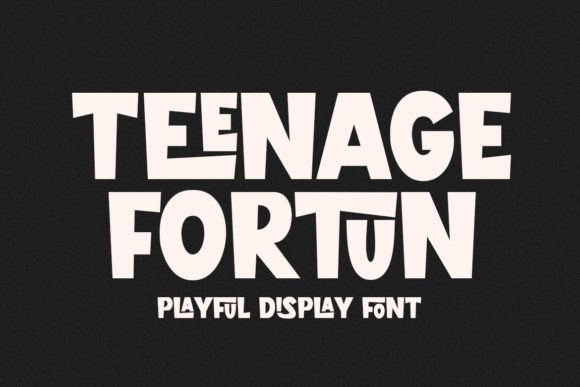 Teenage Fortun Font for Business Branding