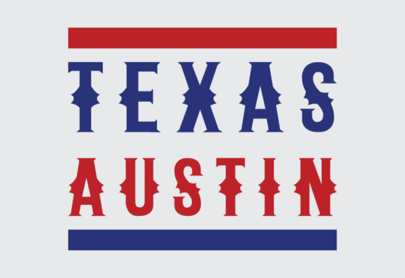 Texas Austin Font for Business Branding