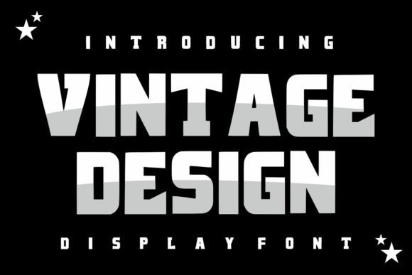 Vintage Design Font for Bold Campaigns